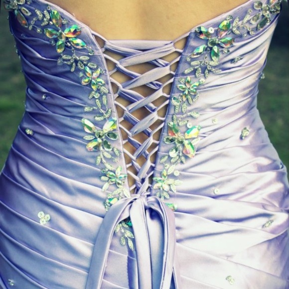 Purple Grad/Prom Dress - EUC - Picture 2 of 8